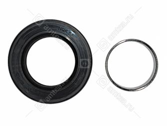 Сальник(NQK) 40x66x10/11.5 + втулка бесшовная (36.9х40 мм) для ремонта крестовин LG, Daewoo