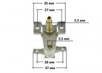 Термостат масляного радиатора 16А 70*С шток 17мм