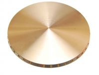 Рассекатель пламени (латунный 90 мм) плиты Indesit, Ariston 