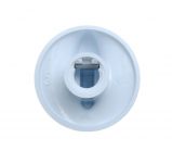 Ручка регулировки конфорки плиты Indesit, Ariston (белая)